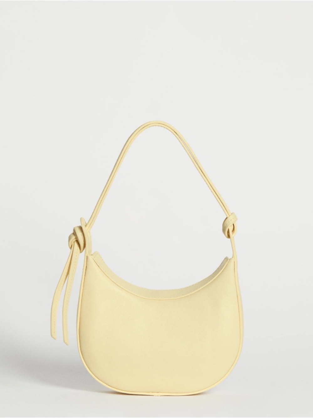 LIKE NEW REFORMATION Mini Rosetta Shoulder Bag, Parmesan